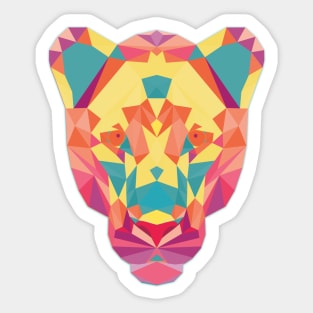 Fierce Lioness Sticker